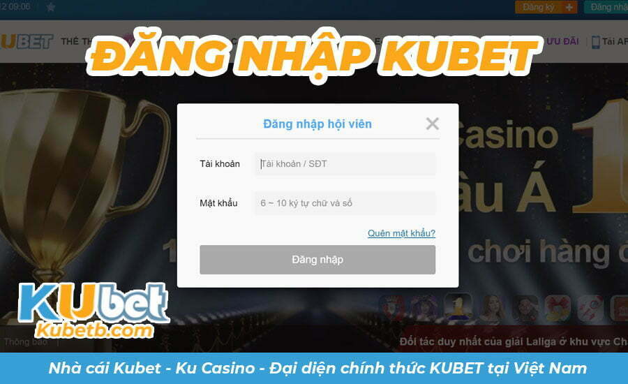 dang nhap kubet